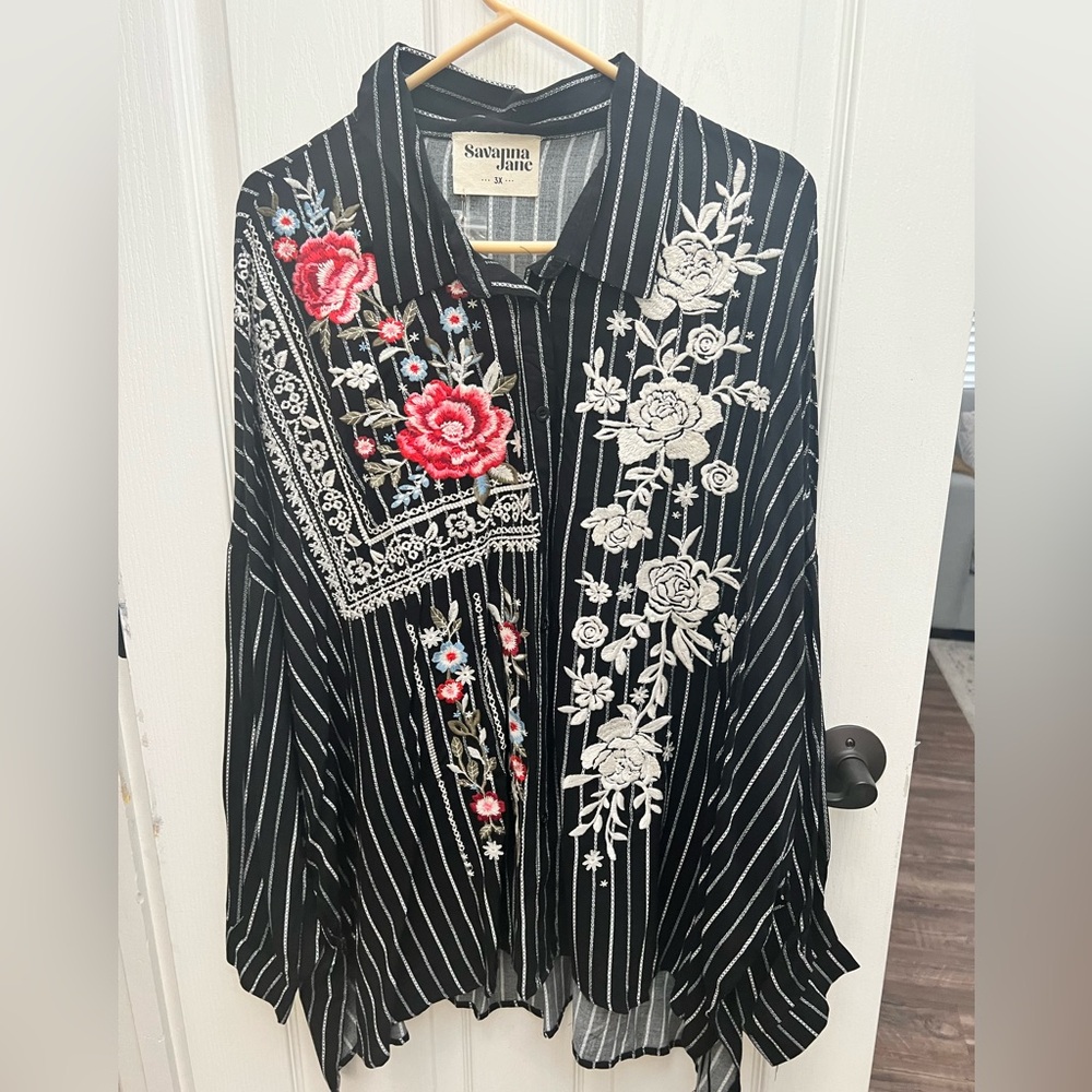 Savannah Jane Top 3xl